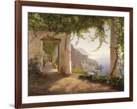 Amalfi Dia Cappuccini-Carl Frederic Aagaard-Framed Giclee Print