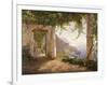 Amalfi Dia Cappuccini-Carl Frederic Aagaard-Framed Giclee Print