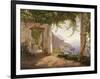 Amalfi Dia Cappuccini-Carl Frederic Aagaard-Framed Giclee Print