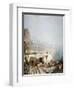 Amalfi - Gulf of Salerno; Amalfi - Golfe De Salerne-Franz Richard Unterberger-Framed Giclee Print