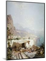 Amalfi - Gulf of Salerno; Amalfi - Golfe De Salerne-Franz Richard Unterberger-Mounted Giclee Print