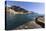 Amalfi Harbour Quayside and View Towards Amalfi Town-Eleanor Scriven-Stretched Canvas