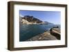 Amalfi Harbour Quayside and View Towards Amalfi Town-Eleanor Scriven-Framed Premium Photographic Print