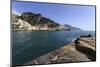 Amalfi Harbour Quayside and View Towards Amalfi Town-Eleanor Scriven-Mounted Photographic Print