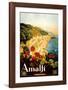 Amalfi Italia - Campania, Italy-Mario Borgoni-Framed Giclee Print