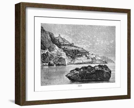 Amalfi, Italy, 1879-Charles Barbant-Framed Giclee Print