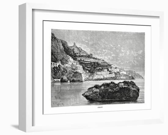 Amalfi, Italy, 1879-Charles Barbant-Framed Giclee Print