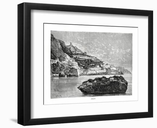 Amalfi, Italy, 1879-Charles Barbant-Framed Premium Giclee Print