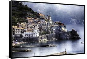 Amalfi Nostalgia-George Oze-Framed Stretched Canvas