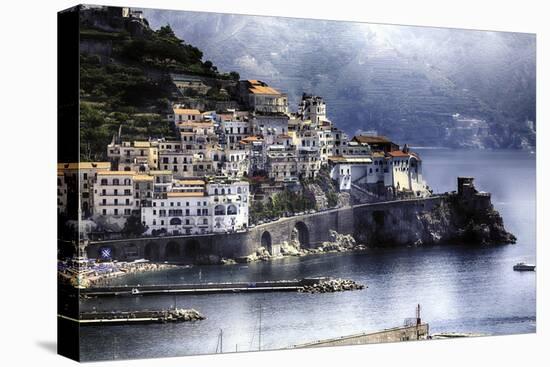 Amalfi Nostalgia-George Oze-Stretched Canvas