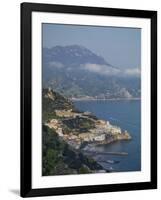 Amalfi Peninsula, Amalfi Coast, UNESCO World Heritage Site, Campania, Italy, Mediterranean, Europe-Angelo Cavalli-Framed Photographic Print