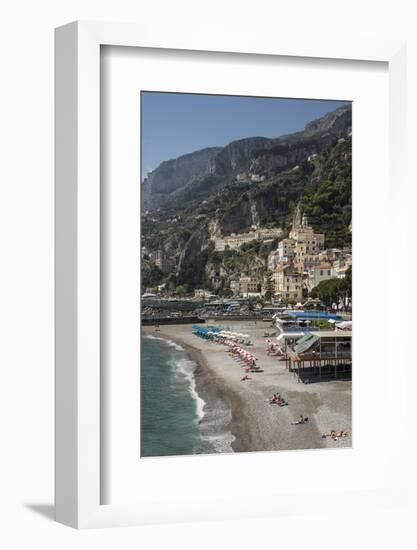 Amalfi Peninsula, Amalfi Coast, UNESCO World Heritage Site, Campania, Italy, Mediterranean, Europe-Angelo Cavalli-Framed Photographic Print