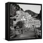 Amalfi Pier #1-Alan Blaustein-Framed Stretched Canvas