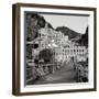 Amalfi Pier I-Alan Blaustein-Framed Photographic Print