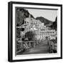 Amalfi Pier I-Alan Blaustein-Framed Photographic Print