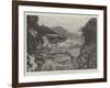 Amalfi, the Scene of the Terrible Landslip on 22 December-null-Framed Giclee Print