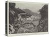 Amalfi, the Scene of the Terrible Landslip on 22 December-null-Stretched Canvas