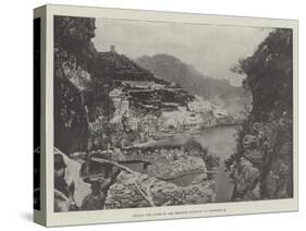 Amalfi, the Scene of the Terrible Landslip on 22 December-null-Stretched Canvas