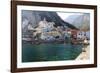 Amalfi Town Coastal View, Campania, Italy-George Oze-Framed Photographic Print