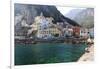 Amalfi Town Coastal View, Campania, Italy-George Oze-Framed Photographic Print