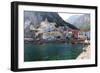 Amalfi Town Coastal View, Campania, Italy-George Oze-Framed Photographic Print