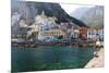 Amalfi Town Coastal View, Campania, Italy-George Oze-Mounted Photographic Print