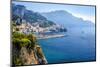 Amalfi Town on the Mediterranean Sea-George Oze-Mounted Photographic Print