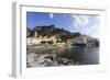 Amalfi, View Towards Beach and Hills, Costiera Amalfitana (Amalfi Coast), Campania, Italy-Eleanor Scriven-Framed Photographic Print