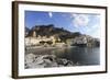 Amalfi, View Towards Beach and Hills, Costiera Amalfitana (Amalfi Coast), Campania, Italy-Eleanor Scriven-Framed Photographic Print