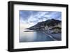 Amalfi Waterfront at Dusk, Costiera Amalfitana (Amalfi Coast), Campania, Italy-Eleanor Scriven-Framed Photographic Print