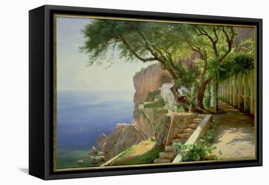 Amalfi-Carl Frederick Aagaard-Framed Stretched Canvas