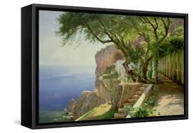 Amalfi-Carl Frederick Aagaard-Framed Stretched Canvas