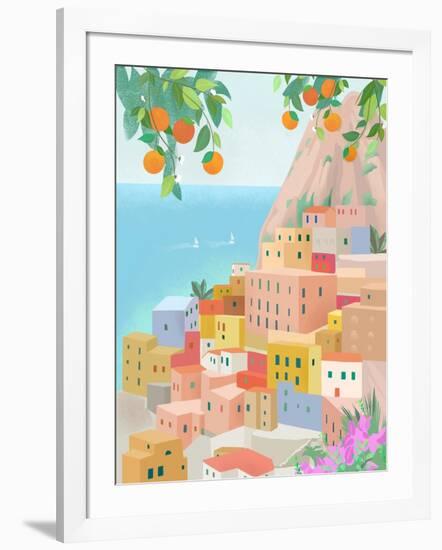 Amalfi-Petra Lizde-Framed Giclee Print