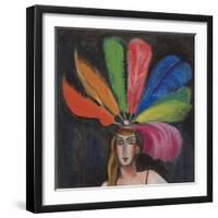 Amalgam (Oil on Canvas)-Walt Kuhn-Framed Giclee Print