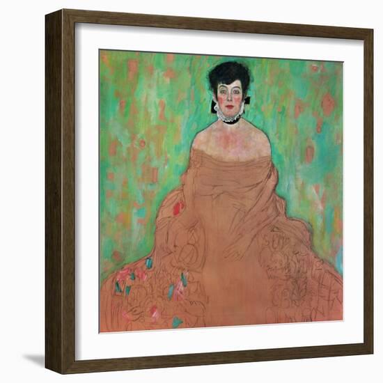 Amalie Zuckerkandl, 1917/18-Gustav Klimt-Framed Giclee Print