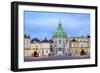 Amalienborg Palace at Dawn, Copenhagen, Denmark, Scandinavia, Europe-Chris Hepburn-Framed Photographic Print