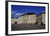Amalienborg Palace, Winter Residence of the Danish Royal Family, Copenhagen-Simon Montgomery-Framed Photographic Print