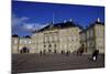 Amalienborg Palace, Winter Residence of the Danish Royal Family, Copenhagen-Simon Montgomery-Mounted Photographic Print