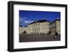 Amalienborg Palace, Winter Residence of the Danish Royal Family, Copenhagen-Simon Montgomery-Framed Photographic Print