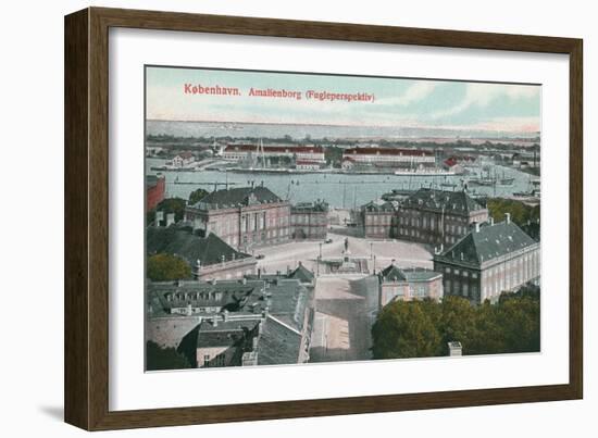 Amalienbort, Copenhagen, Denmark-null-Framed Art Print