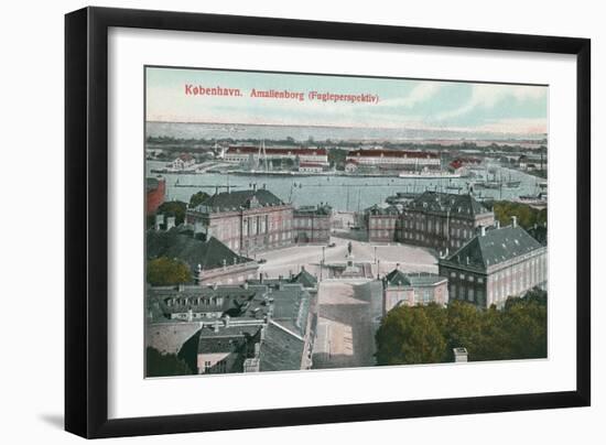 Amalienbort, Copenhagen, Denmark-null-Framed Art Print