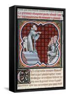 Amalric of Bena Teaching, C1200, (1375-137)-null-Framed Stretched Canvas