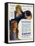 Amami Shampoos, Magazine Advertisement, UK, 1920-null-Framed Stretched Canvas