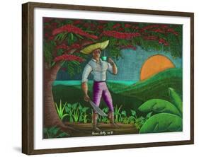 Amancer En Borinquen, 2003-Oscar Ortiz-Framed Giclee Print