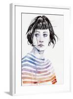 Amanda-Agnes Cecile-Framed Art Print