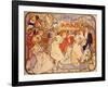 Amants, 1895-Alphonse Mucha-Framed Giclee Print