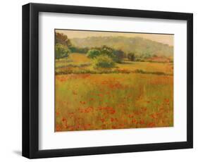 Amapolas III-Alex Hook Krioutchkov-Framed Art Print