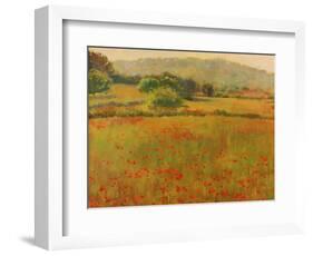 Amapolas III-Alex Hook Krioutchkov-Framed Art Print