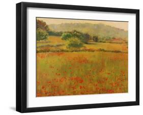 Amapolas III-Alex Hook Krioutchkov-Framed Art Print