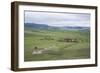 Amarbayasgalant Monastery from above, Mount Buren-Khaan, Baruunburen district, Selenge province, Mo-Francesco Vaninetti-Framed Photographic Print